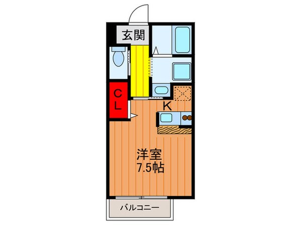 和弐番館の物件間取画像